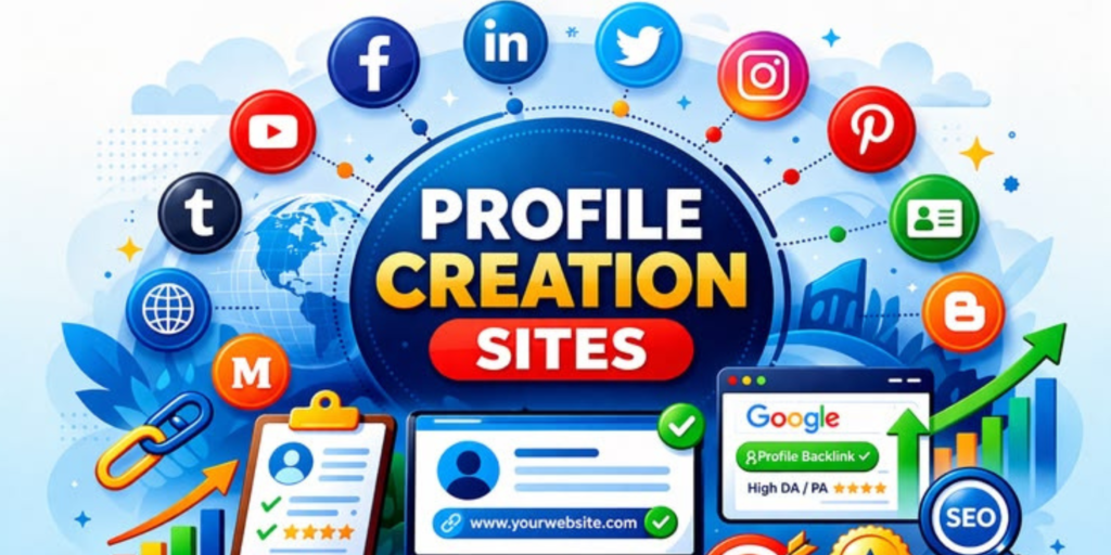 100 Free Profile Creation Sites (High DA Profile Creation Sites List 2026) 100 Free Profile Creation Sites