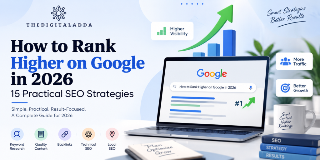 How to Rank Higher on Google in 2026